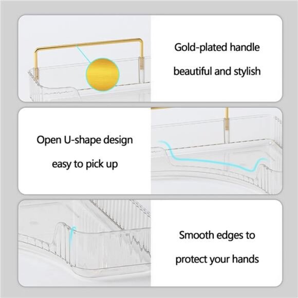 2-Tier Corner Bathroom Counter Organizer – Classic Storage Shelf for Makeup - Picture 3 of 7